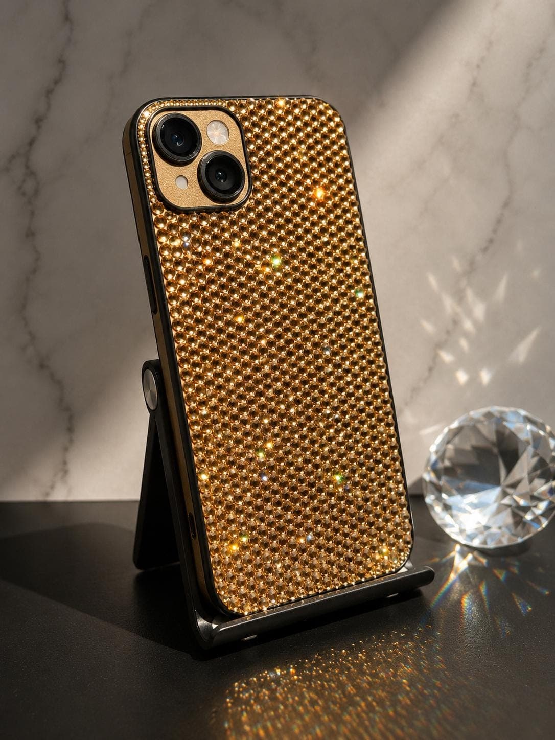 Luxury European crystal iPhone case