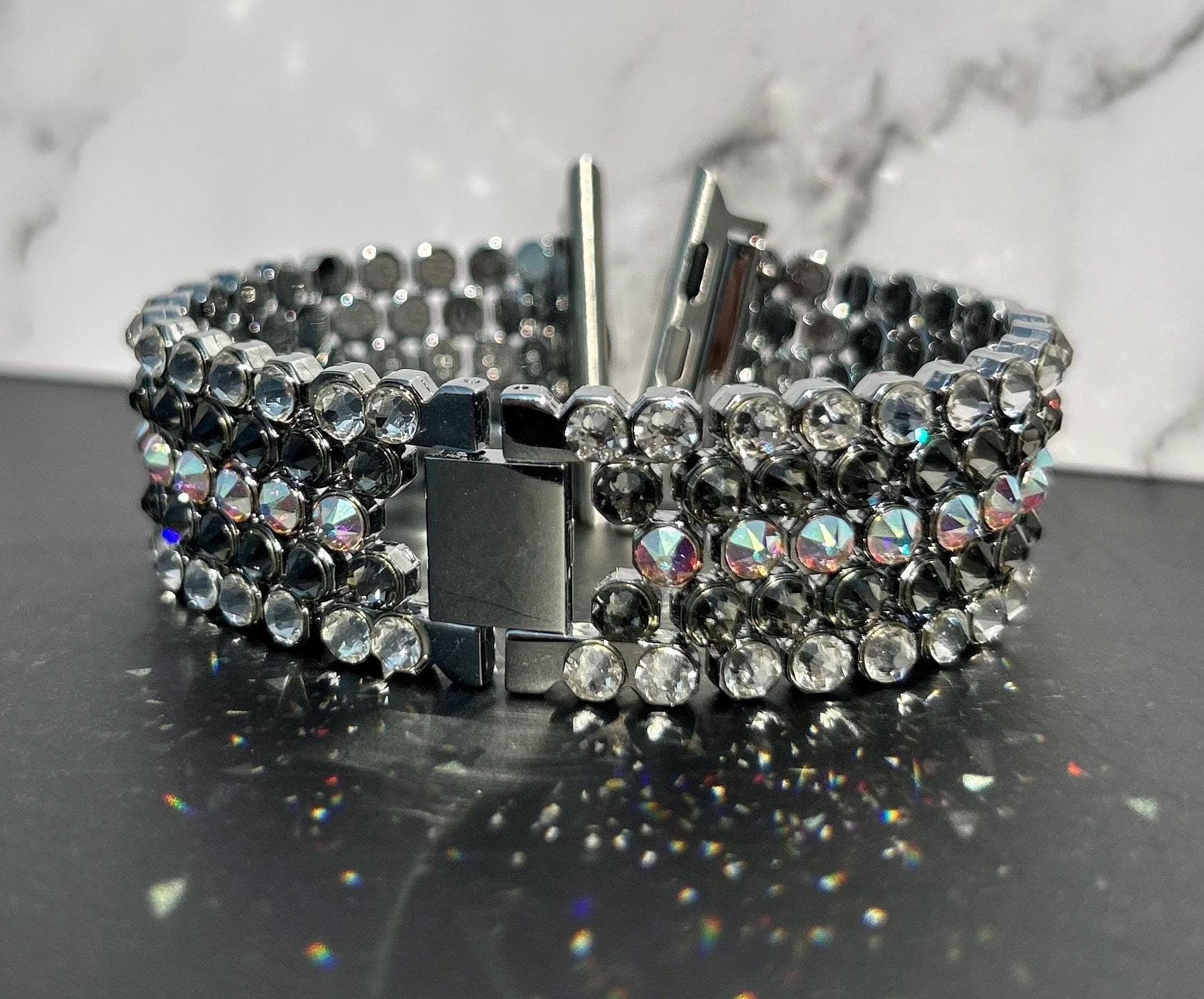 Fancy crystal Apple watch band