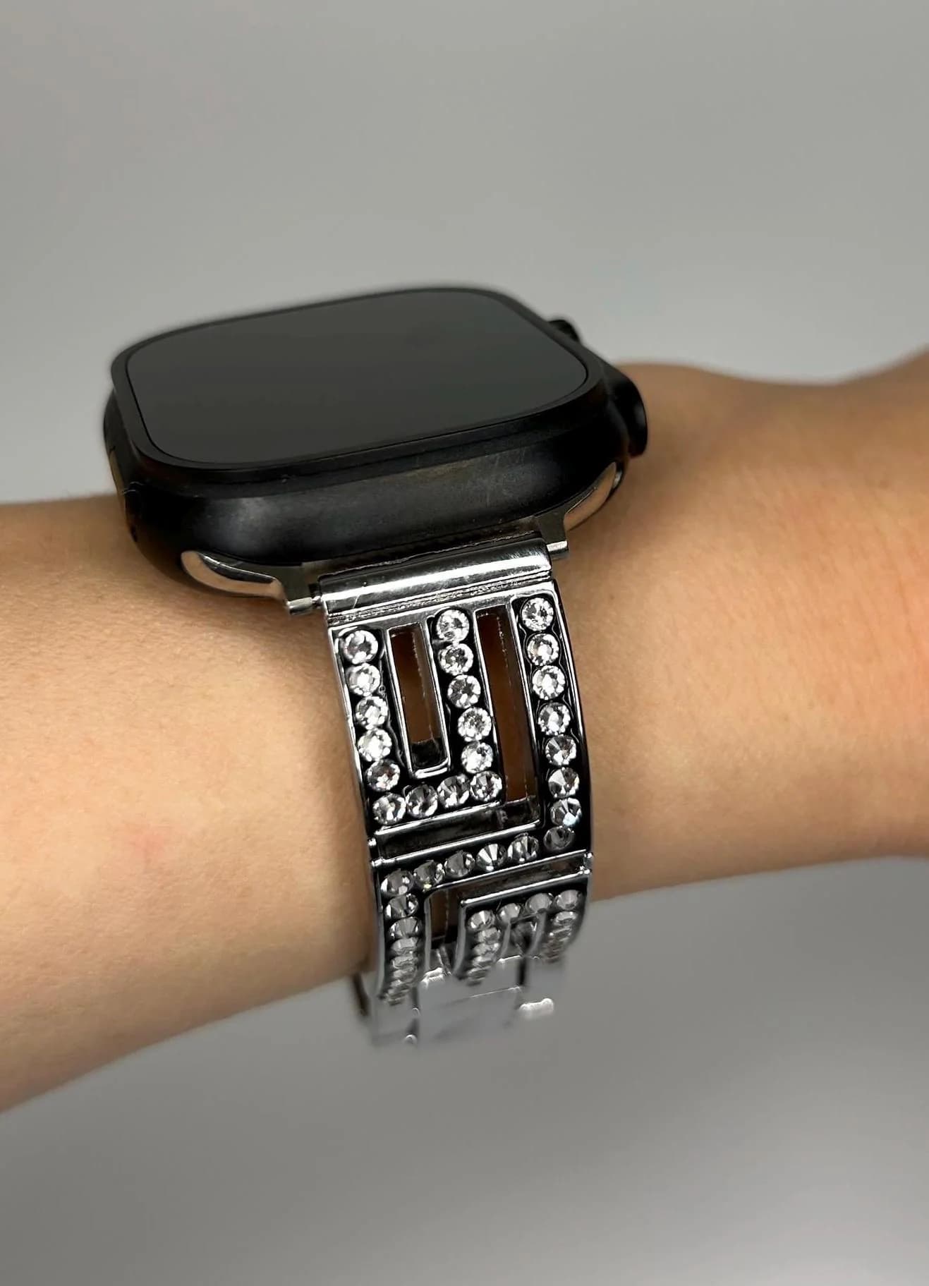 Premium crystal Apple watch band