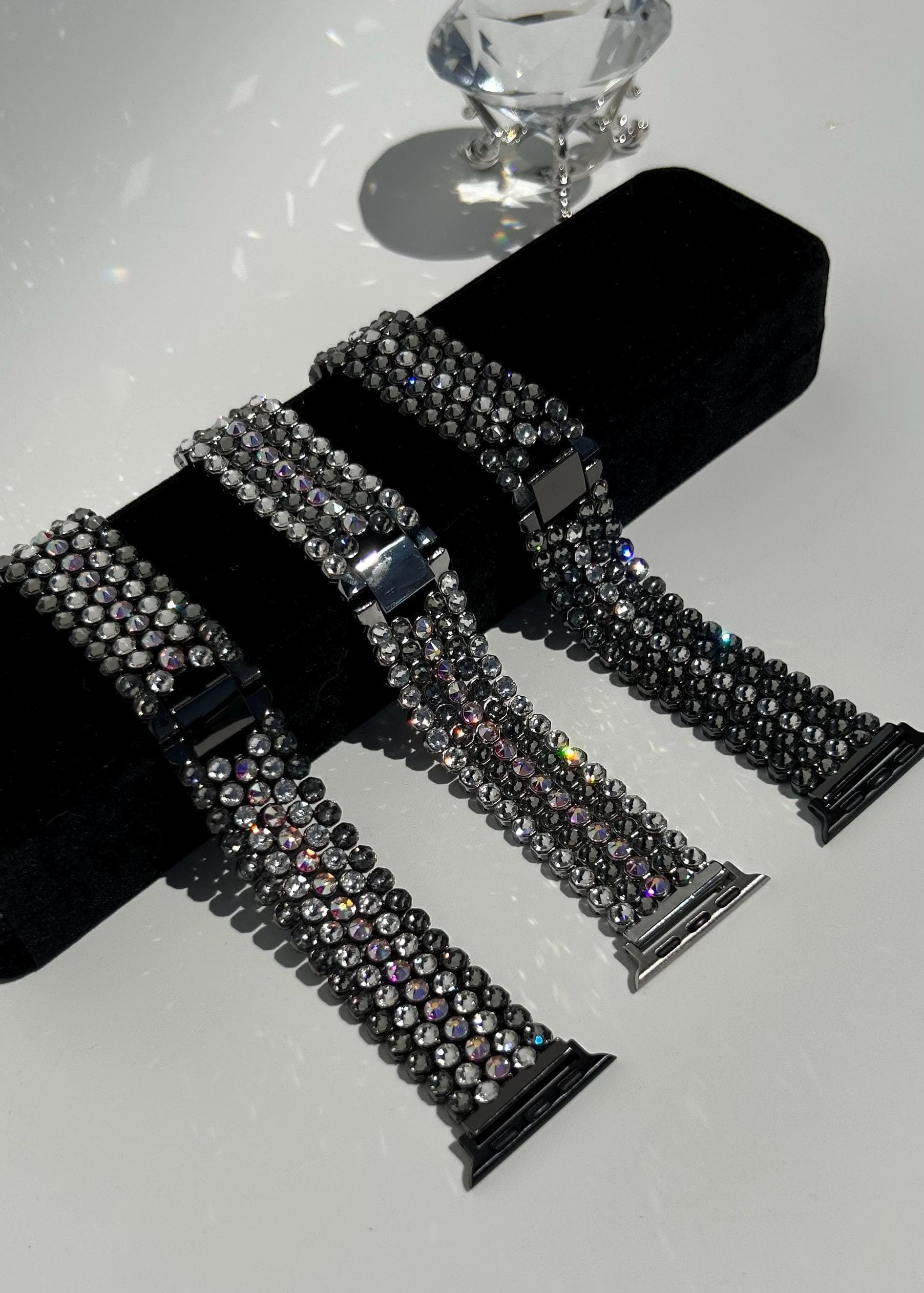 Custom top Austrian crystal watch band